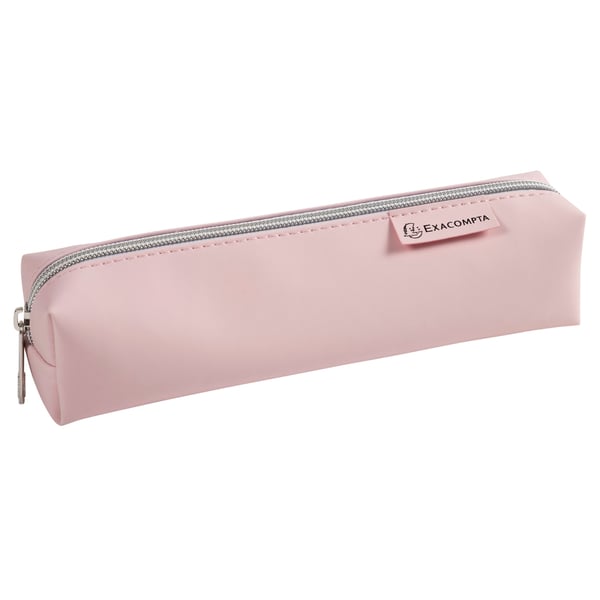 Exacompta 6x Aquarel firkantet penalhus 22.5x5cm, assorteret - assorterede farver 52580E