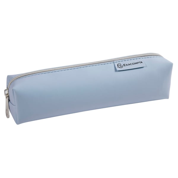 Exacompta 6x Aquarel firkantet penalhus 22.5x5cm, assorteret - assorterede farver 52580E
