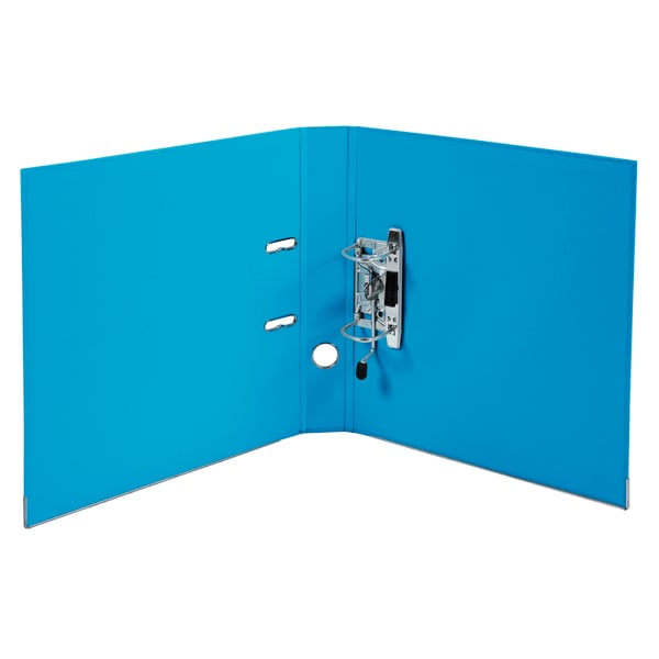 Exacompta 10x Prem'Touch PP Brevordner, A4 Maxi, 50mm rygrad - Lyseblå 53102E