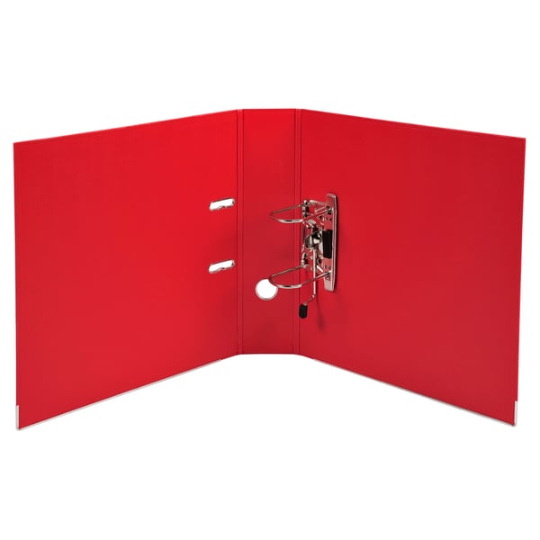 Exacompta 10x Prem'Touch PP haeve-arksmappe, A4 maxi, 80 mm ryg - Rød 53345E