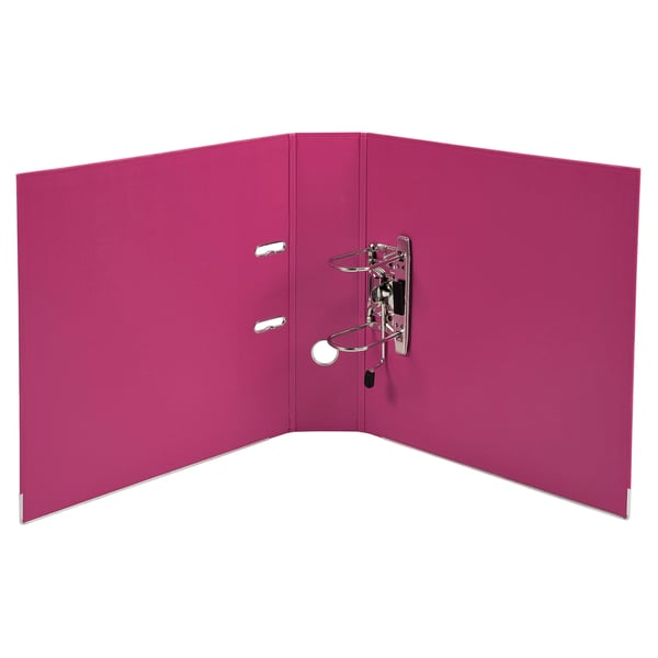 Exacompta 10x Prem'Touch PP haeve-arksmappe, A4 maxi, 80 mm ryg - Fuchsia 53347E
