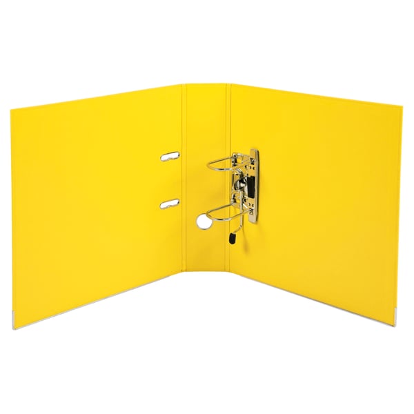 Exacompta 10x Prem'Touch PP haeve-arksmappe, A4 maxi, 80 mm ryg - Gul 53349E