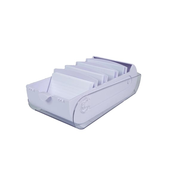 Exacompta 8x BunnyBox Flash/Revision kortholder, Aquarel, A8 - Mauve 5336423D