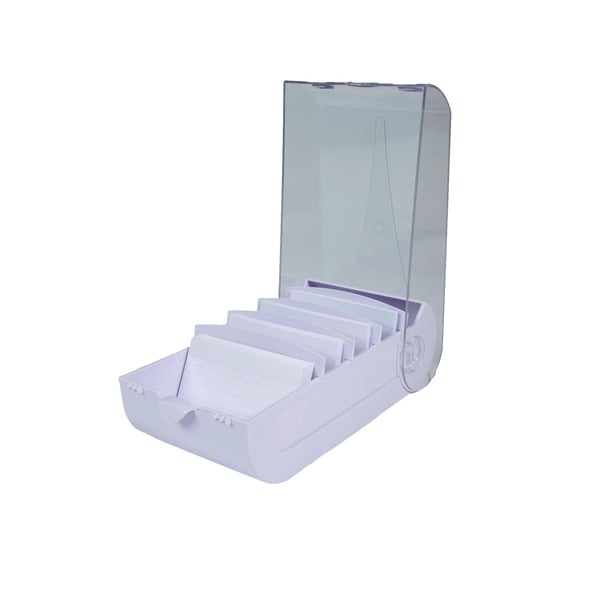 Exacompta 8x BunnyBox Flash/Revision kortboks, A7 - Mauve 5346423D