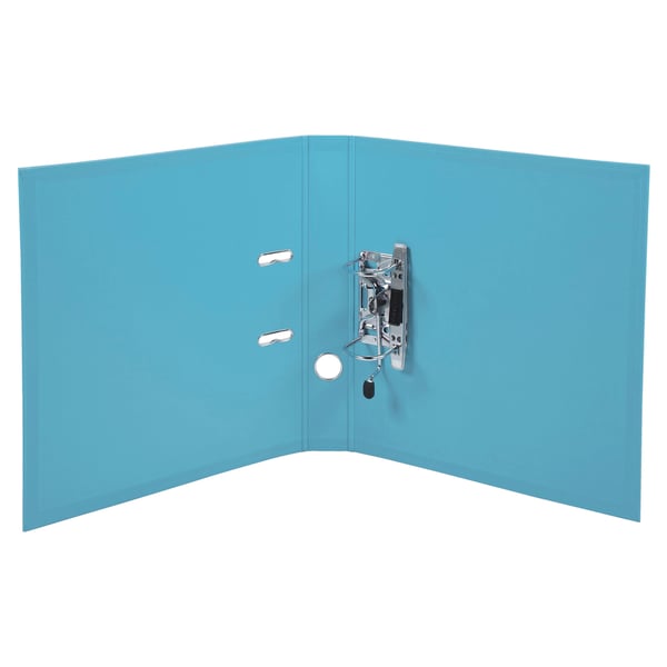 Exacompta 10x PremTouch PVC haevearkitektmapper, A4, 50mm ryg - Lyseblå 53502E
