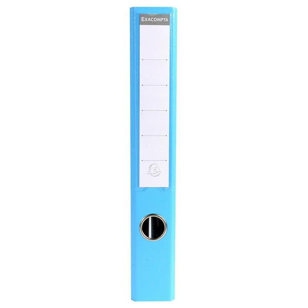 Exacompta 10x PremTouch PVC haevearkitektmapper, A4, 50mm ryg - Lyseblå 53502E
