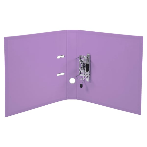 Exacompta 10x PremTouch PVC haevearkitektmapper, A4, 50mm ryg - Lilac 53507E