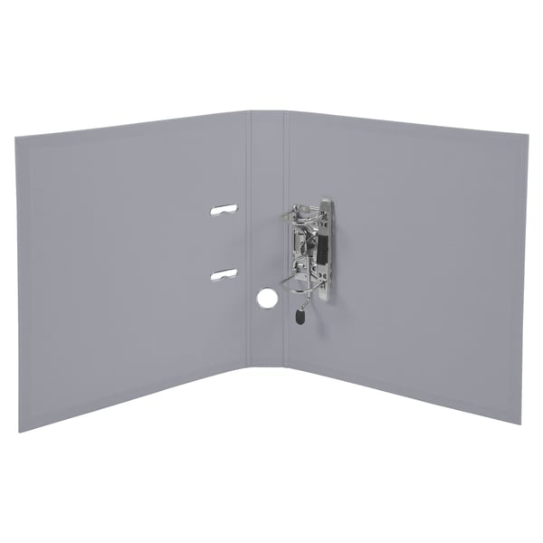 Exacompta 10x PremTouch PVC brevordner, 2 ring, 50mm ryg, A4 - Grå 53540E