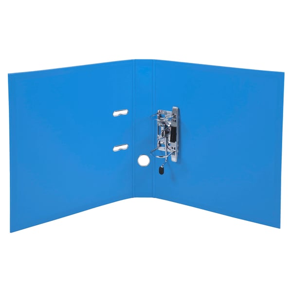 Exacompta 10x PremTouch PVC brevordner, 2 ring, 50mm ryg, A4 - Blå 53542E