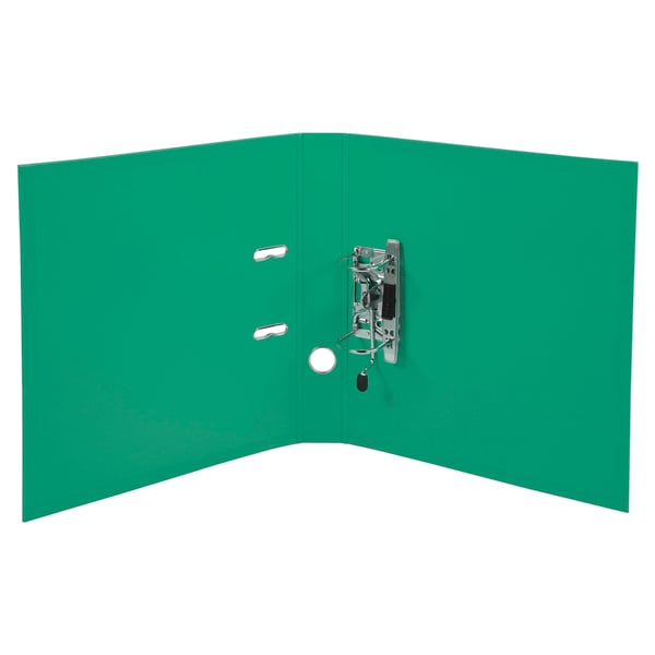 Exacompta 10x PremTouch PVC brevordner, 2 ring, 50mm ryg, A4 - Grøn 53543E