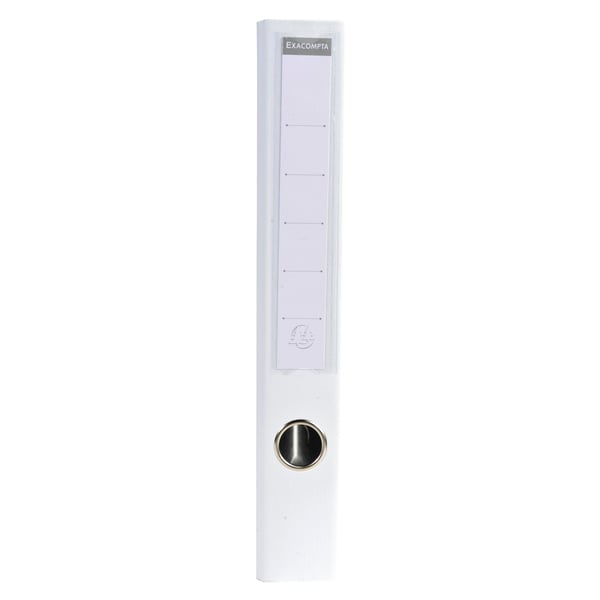 Exacompta 10x PremTouch PVC haevearkitektmapper, A4, 50mm ryg - hvid 53548E