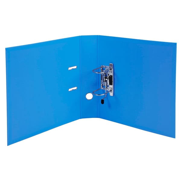 Exacompta 10x PremTouch PVC brevordner, 70mm ryg, 2 ring, A4 - Blå 53742E