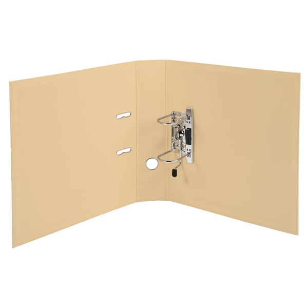 Exacompta 10x PremTouch PVC Brevordner, 70mm ryg, 2 Ringe, A4 - mastik 53750E