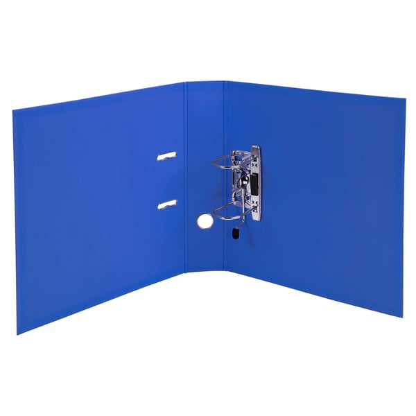 Exacompta 10x PremTouch PVC brevordner, 70mm ryg, 2 ring, A4 - Mørkeblå 53752E