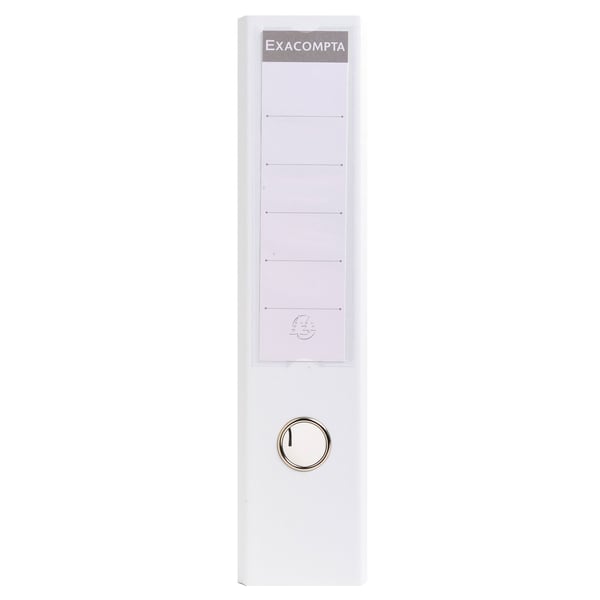 Exacompta 10x PremTouch Brevordner, A4, 70mm ryg - hvid 53789E