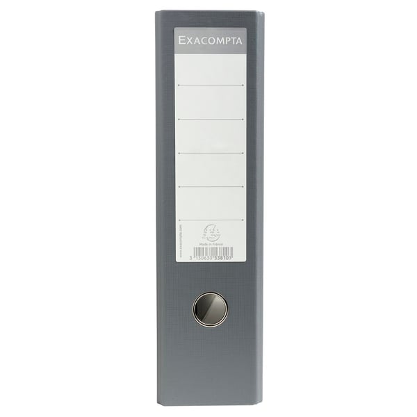 Exacompta 4x PremTouch Brevordner, A3, 80mm ryg - Grå-back grå 53810E