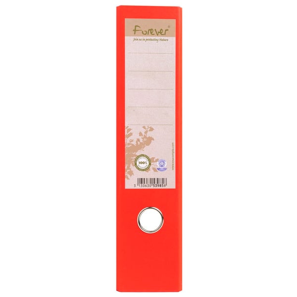 Exacompta 10x Forever Prem'Touch genbrugsmappe, A4, 80mm rygrad - Rød 53985E