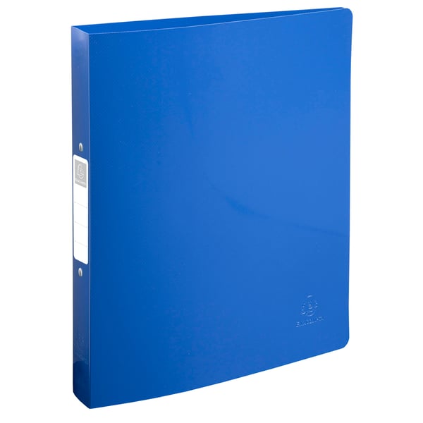 Exacompta 12x 2-ringsbind 30 mm genanvendt polypropylen BeeBlue - A4 Maxi - assorterede farver 54140E