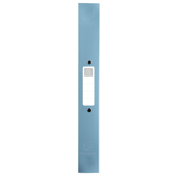 Exacompta 12x 2-ringsbind 30 mm genanvendt polypropylen BeeBlue - A4 Maxi - assorterede farver 54140E