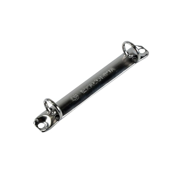 Exacompta 25x PP Opak Ringbind, A4, 2 O-ringe, 20mm ryg . - Lyserød| 54194SE