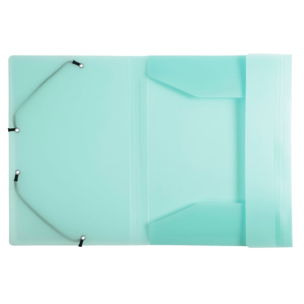 Exacompta 25x Chromaline Pastel Elastikmappe med 3 klapper A4 - pastel grøn 55173E