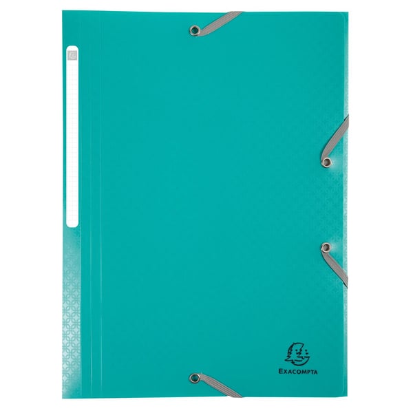Exacompta 24x Elastikmappe med 3 klapper Forever Young genanvendt PP A4 - assorterede farver 55190E
