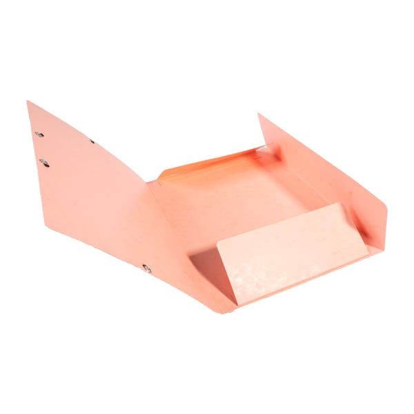 Exacompta 25x Aquarel Elastikmappe med 3 klapper A4 - Koral 55527E