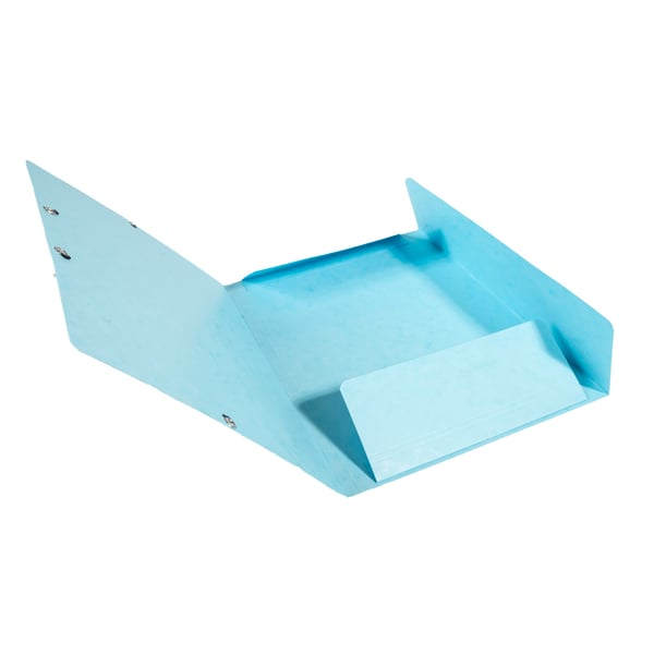 Exacompta 25x Aquarel Elastikmappe med 3 klapper A4 - lyseblå 55528E