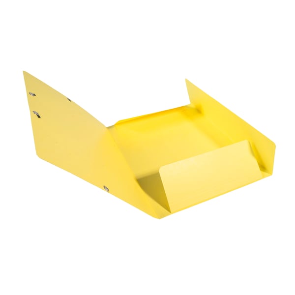 Exacompta 25x Elastikmappe med 3 klapper, 400gsm, Pressepap, A4 - Gul citron 55529E