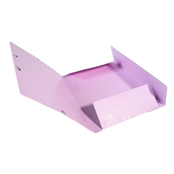 Exacompta 25x Aquarel Elastikmappe med 3 klapper A4 - Mauve 55535E