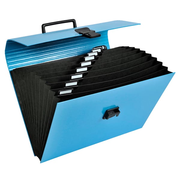 Exacompta 4x Iderama ekspanderende taske - assorterede farver 55630E