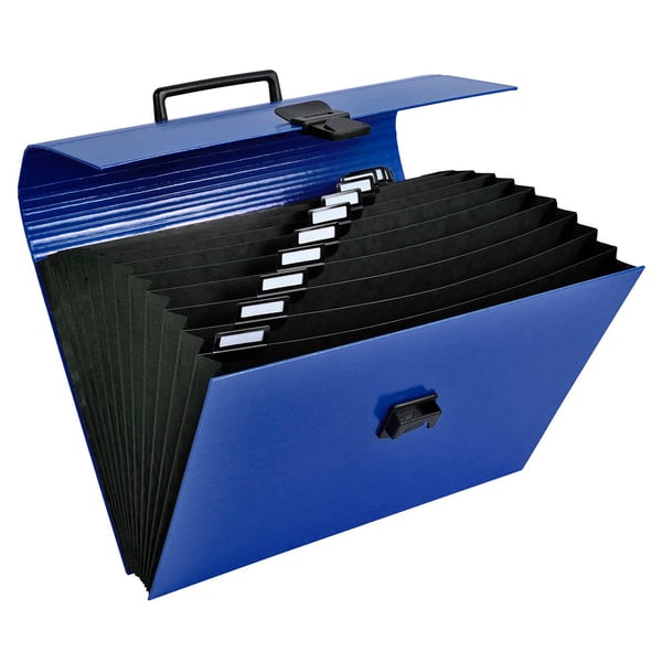 Exacompta 4x Iderama ekspanderende taske - assorterede farver 55630E