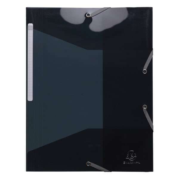 Exacompta 30x Iderama elastikmappe (3-klap) PP, A4 - assorterede farver 55670E