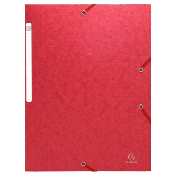 Exacompta 50x Scotten elastikmappe - A4 - assorterede farver 55750E