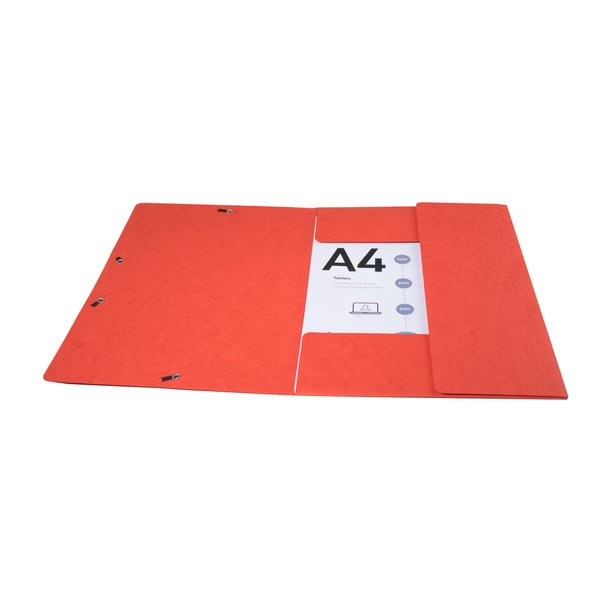 Exacompta 50x Scotten elastikmappe - A4 - Rød 55755E