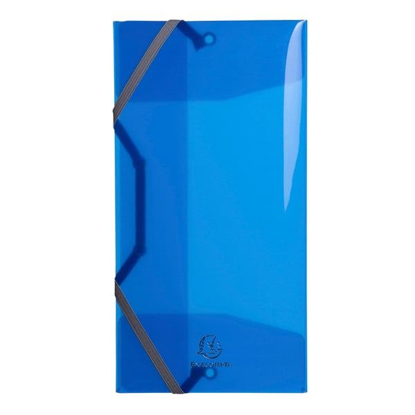 Exacompta 10x Iderema elastikmappe (3-klap), DL-størrelse - assorterede farver 55770E