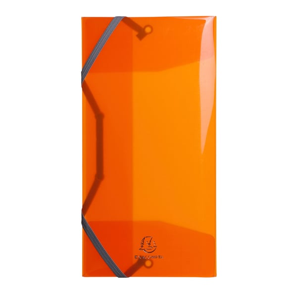 Exacompta 10x Iderema elastikmappe (3-klap), DL-størrelse - assorterede farver 55770E