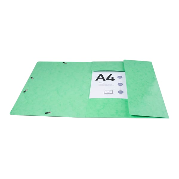 Exacompta 25x Iderama elastisk mappe med 3 klapper med elastik - anis 55823E