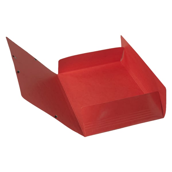 Exacompta 25x Iderama elastisk mappe med 3 klapper med elastik - Rød 55825E