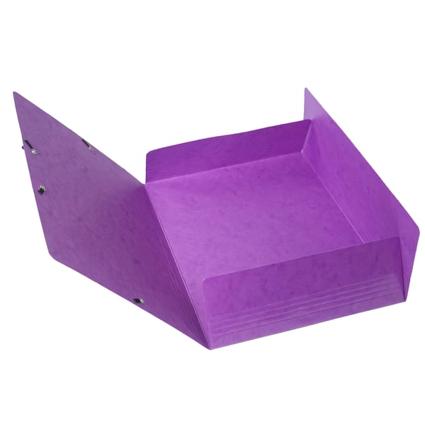 Exacompta 25x Iderama elastisk mappe med 3 klapper med elastik - Lilla 55826E