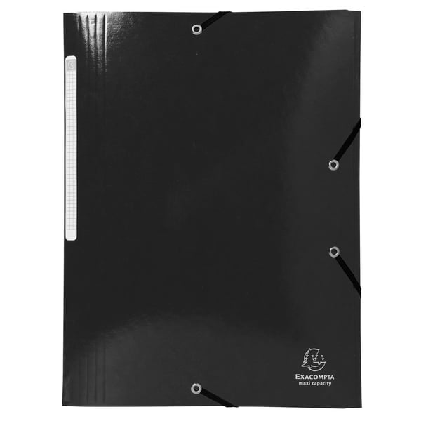 Exacompta 25x Iderama elastisk mappe med 3 klapper med elastik - assorterede farver 55829E