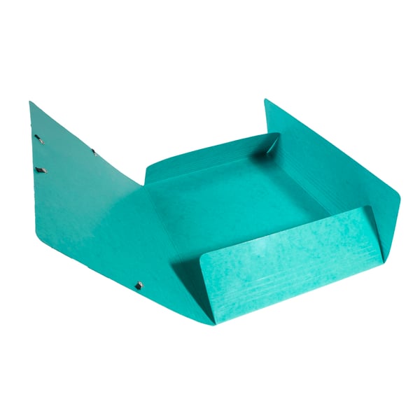 Exacompta 25x Iderama elastisk mappe med 3 klapper med elastik - Mørkegrøn 55830E
