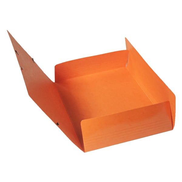 Exacompta 25x Iderama elastisk mappe med 3 klapper med elastik - orange 55836E
