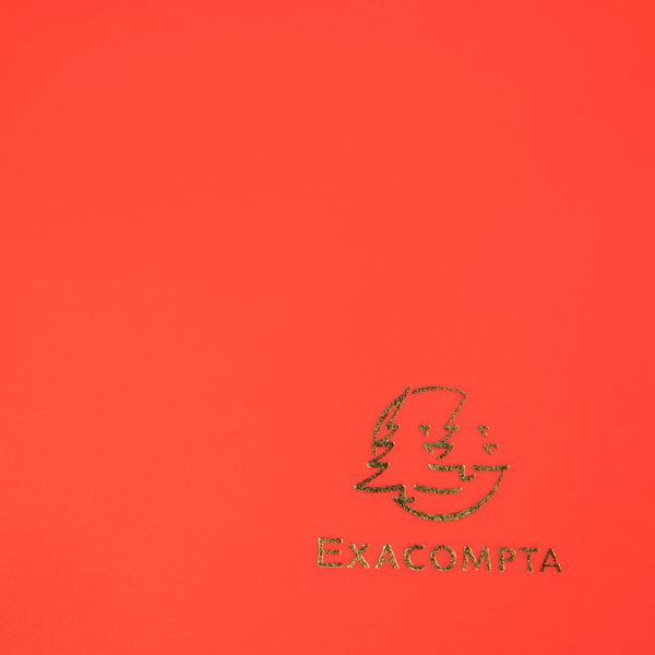 Exacompta 30x 3 flapmapper med elastikbånd Opaque Polypropylen Eco A4 - Rød 55905E
