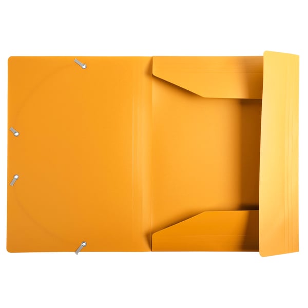 Exacompta 30x 3 flapmapper med elastikbånd Opaque Polypropylen Eco A4 - Gul 55909E