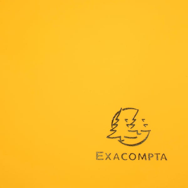 Exacompta 30x 3 flapmapper med elastikbånd Opaque Polypropylen Eco A4 - Gul 55909E