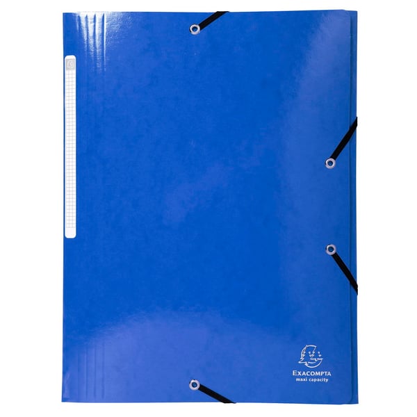 Exacompta 25x Iderama elastikmappe (3-klap) 600gsm - assorterede farver 55929E