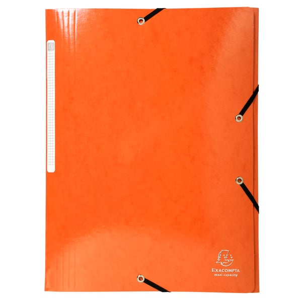 Exacompta 40x Exacompta Iderama elastikmappe (3 flap) 600gsm - assorterede farver 55930E