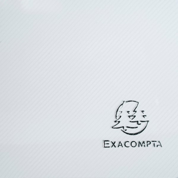 Exacompta 25x Crystal PP Elaticated 3 Flap Mapper, A4, Klar - Krystal 56742E