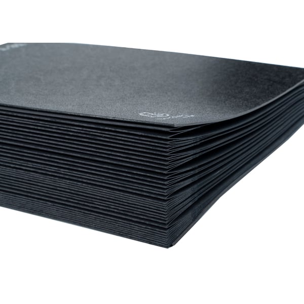 Exacompta 12x Multipart File, A4 270gsm, 12 sektioner maerket 1 til 12 - Sort 57012E